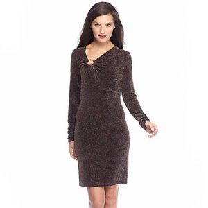 MICHAEL Michael Kors Logo Dress Size Large NWT